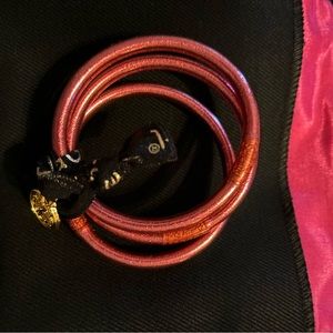 Buhdagirl pink all weather bracelets sz small